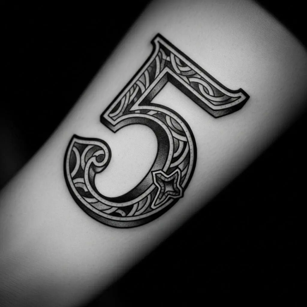 Number Tattoo