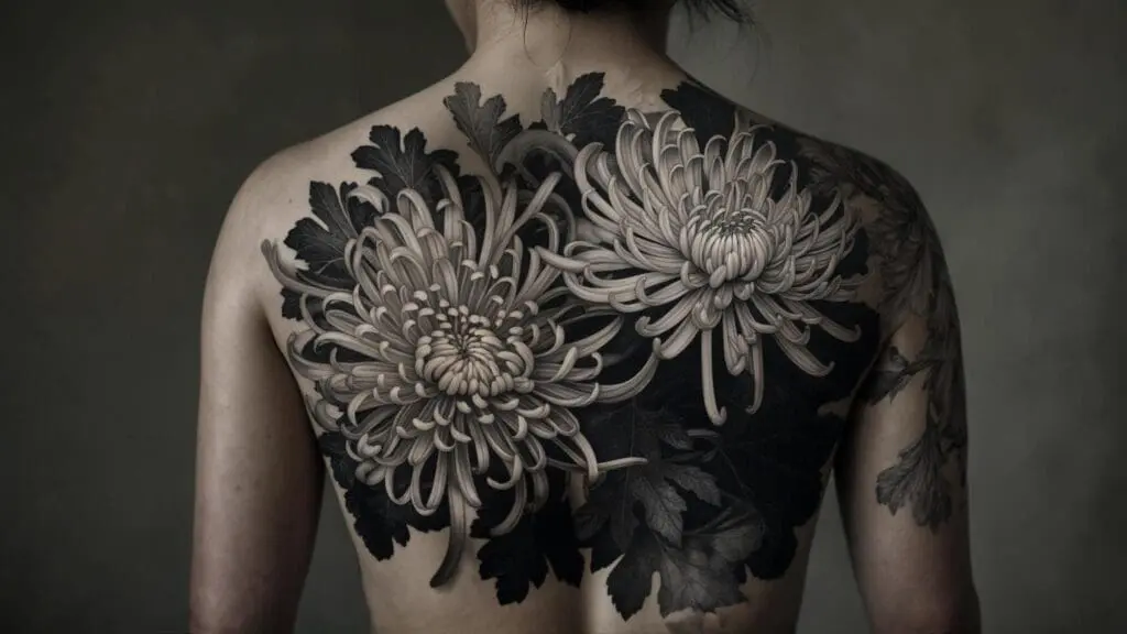 chrysanthemum tattoo