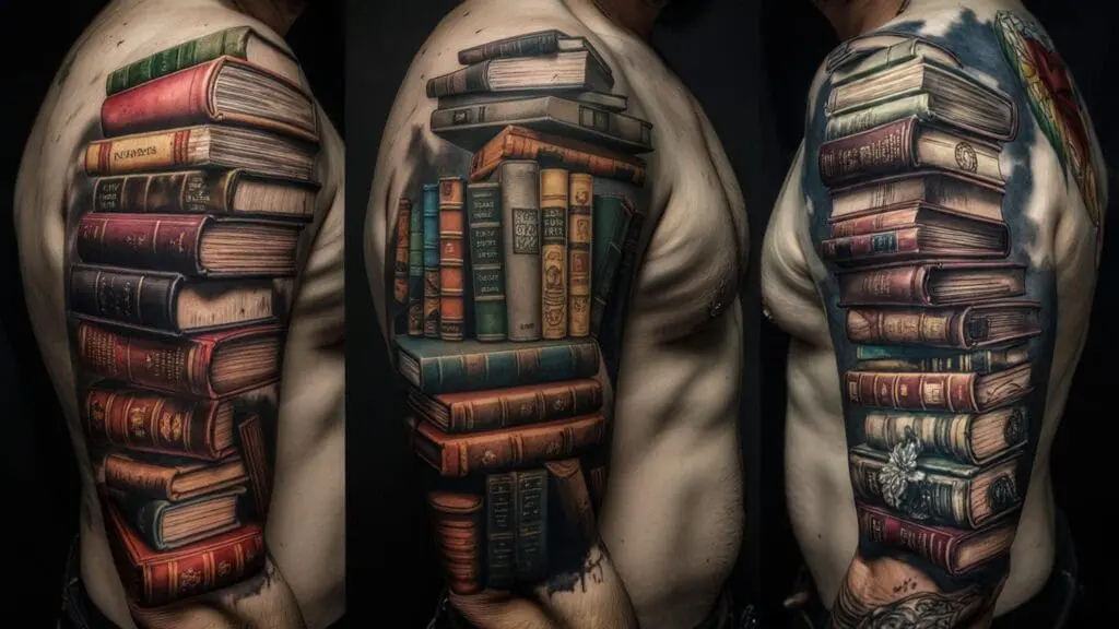book tattoo ideas