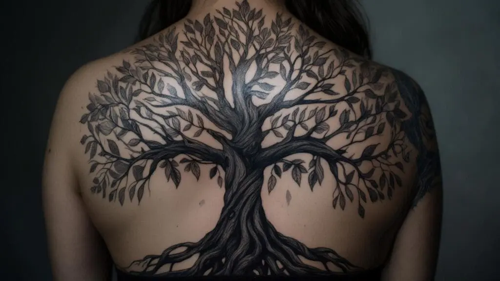 family tree tattoo