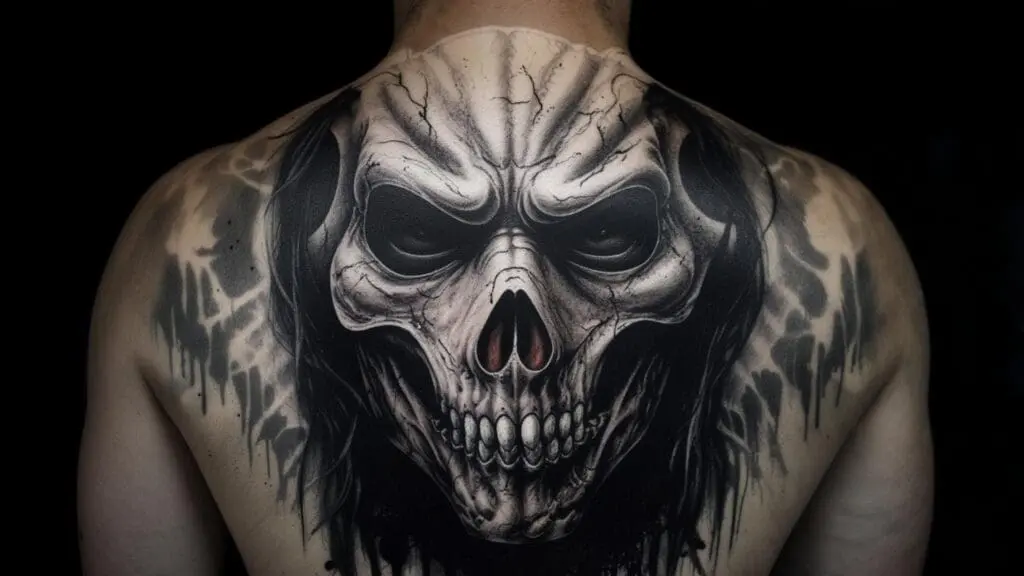 mask tattoo