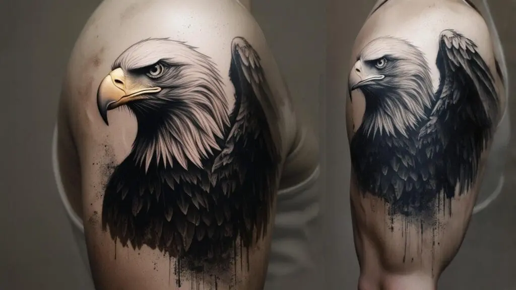 traditional eagle tattoo