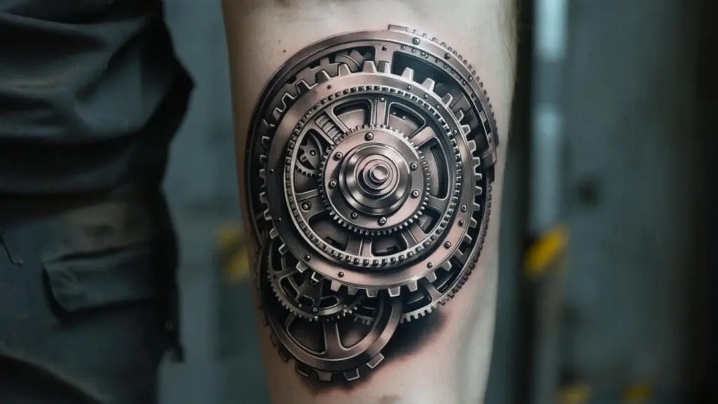 chrome tattoo