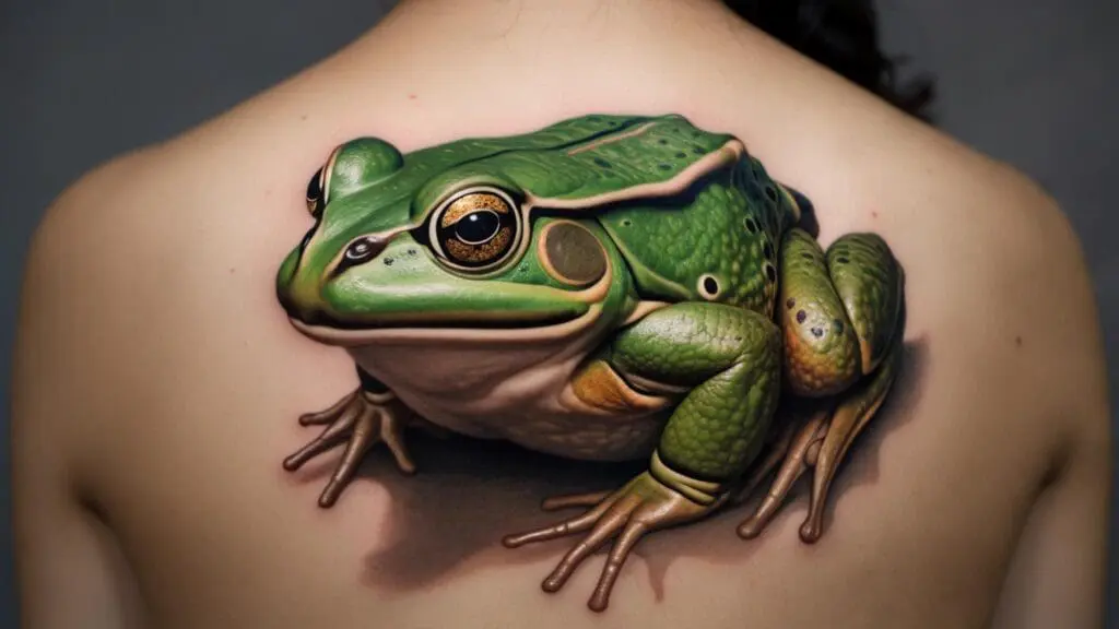 japanese frog tattoo