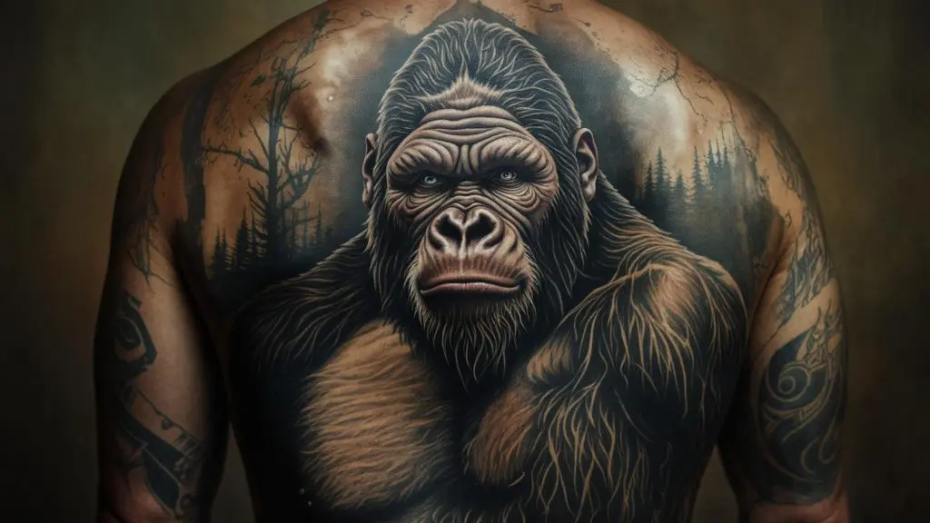 bigfoot tattoo