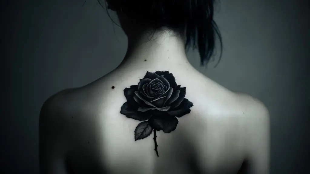 black rose tattoo meaning