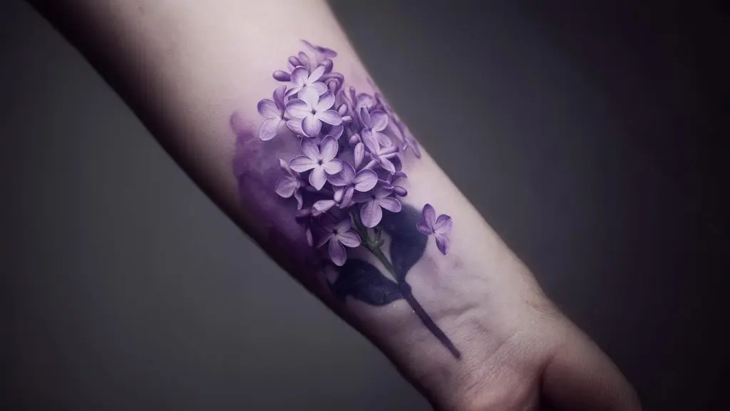 lilac tattoo