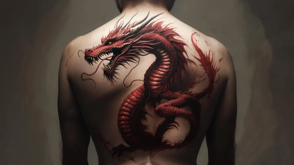 red dragon tattoo