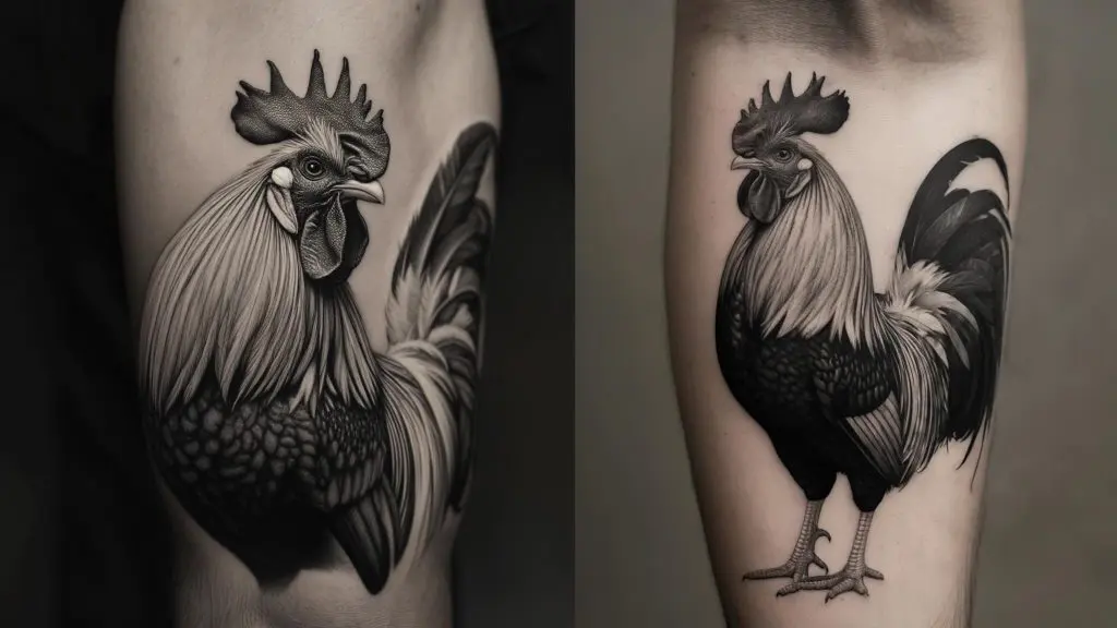 rooster tattoo