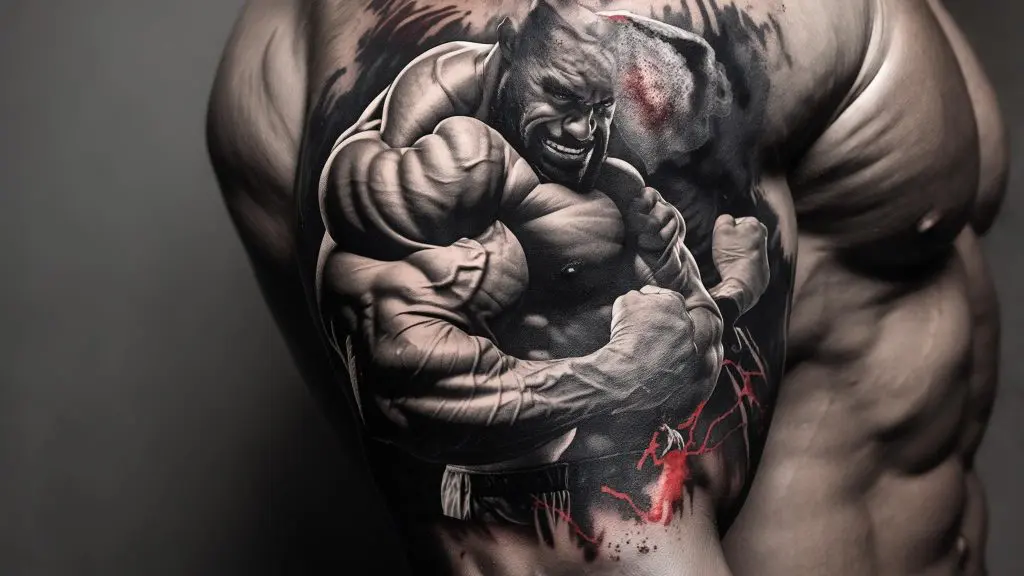 strength tattoo