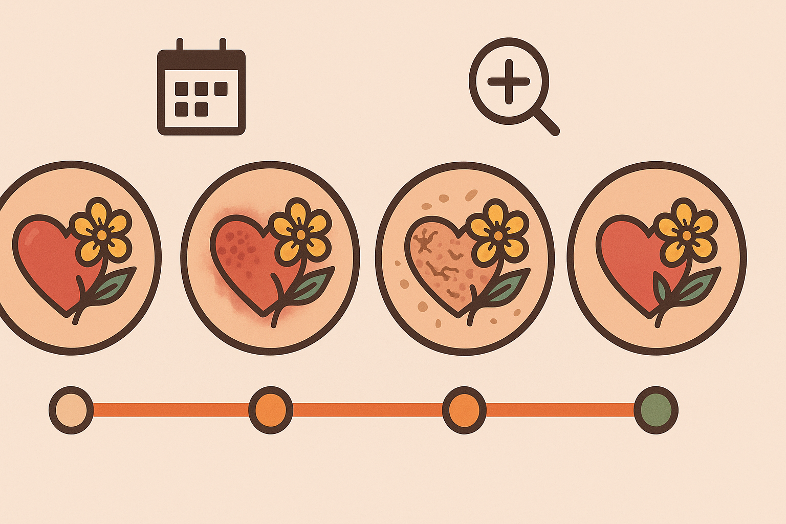 Tattoo healing progress tracking and monitoring guide
