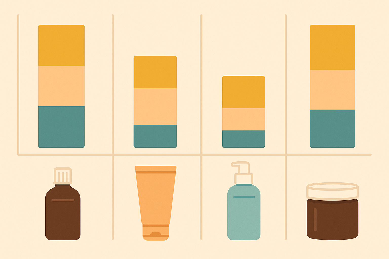 Comparison of active ingredients in tattoo aftercare products