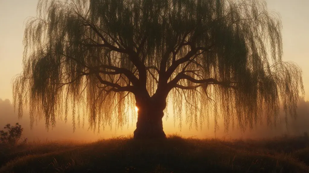 willow tree tattoo