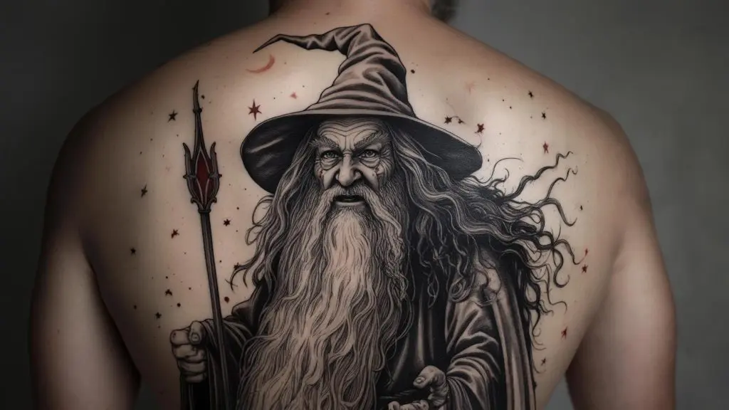 wizard tattoo