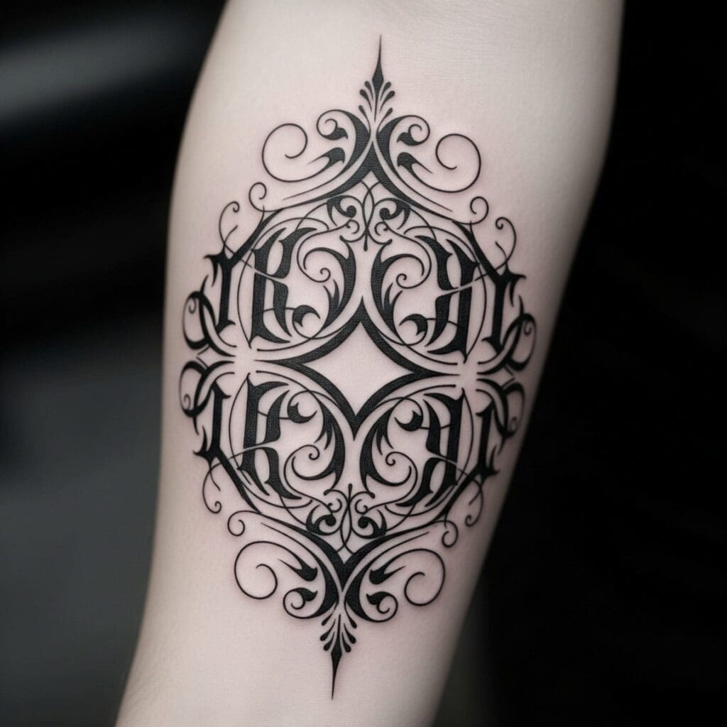 Ambigram Tattoo