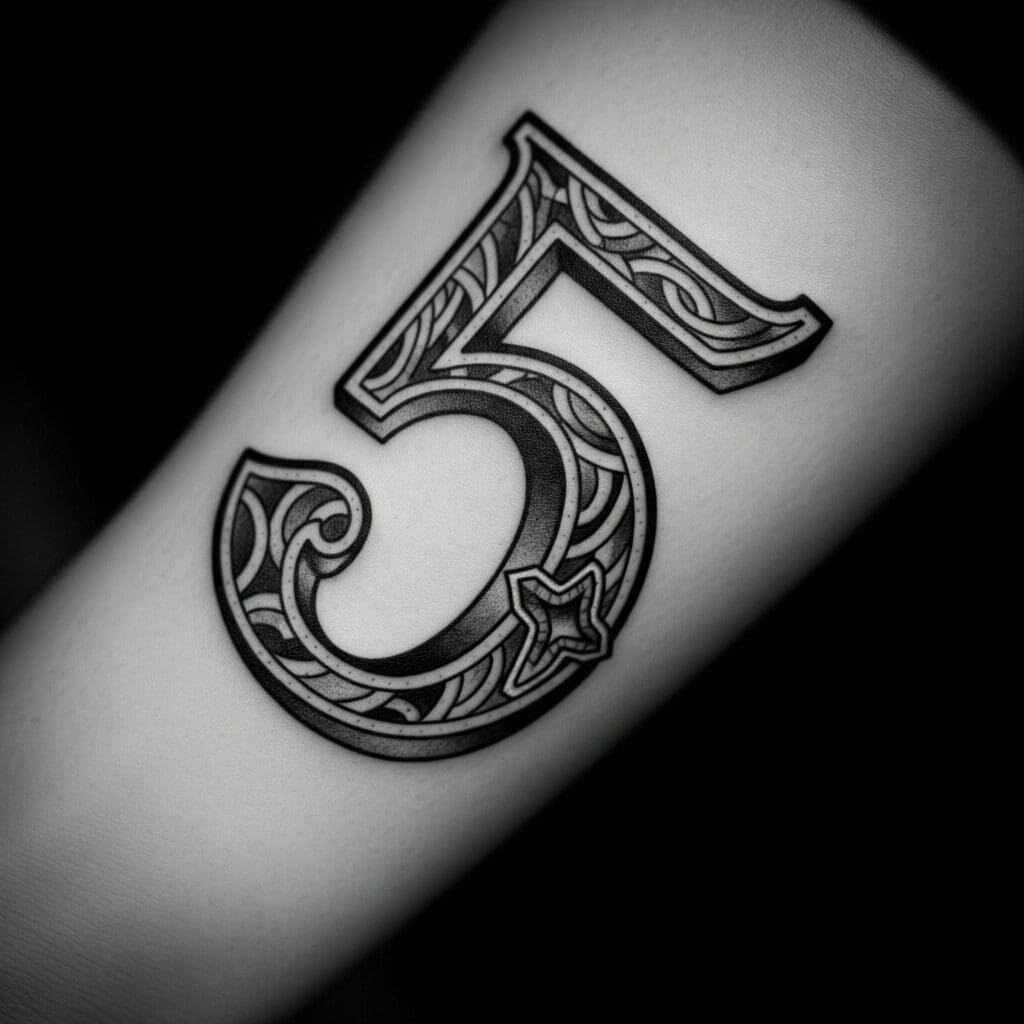 Number Tattoo