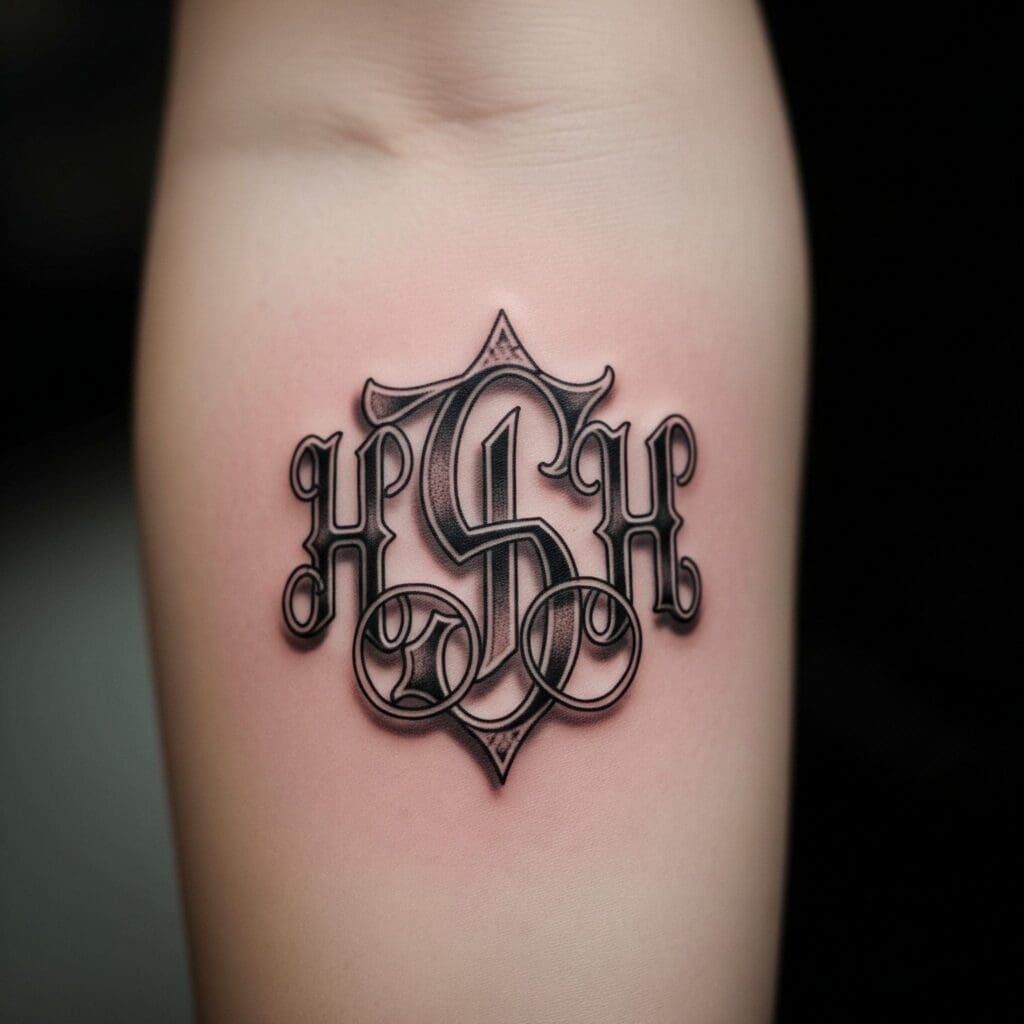 Monogram Tattoo