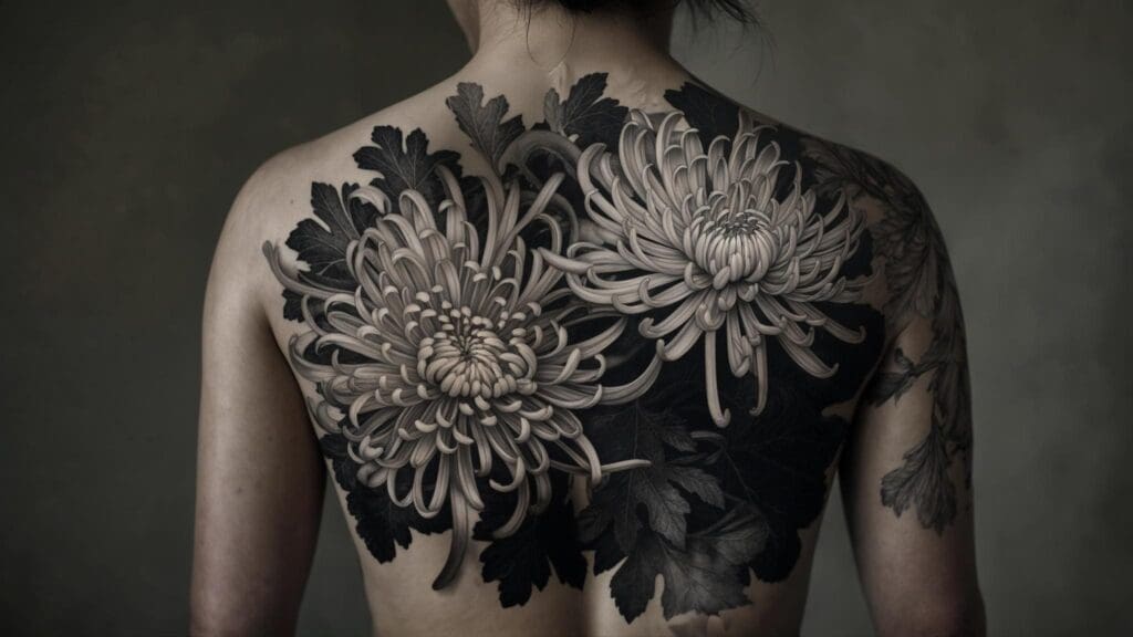 chrysanthemum tattoo