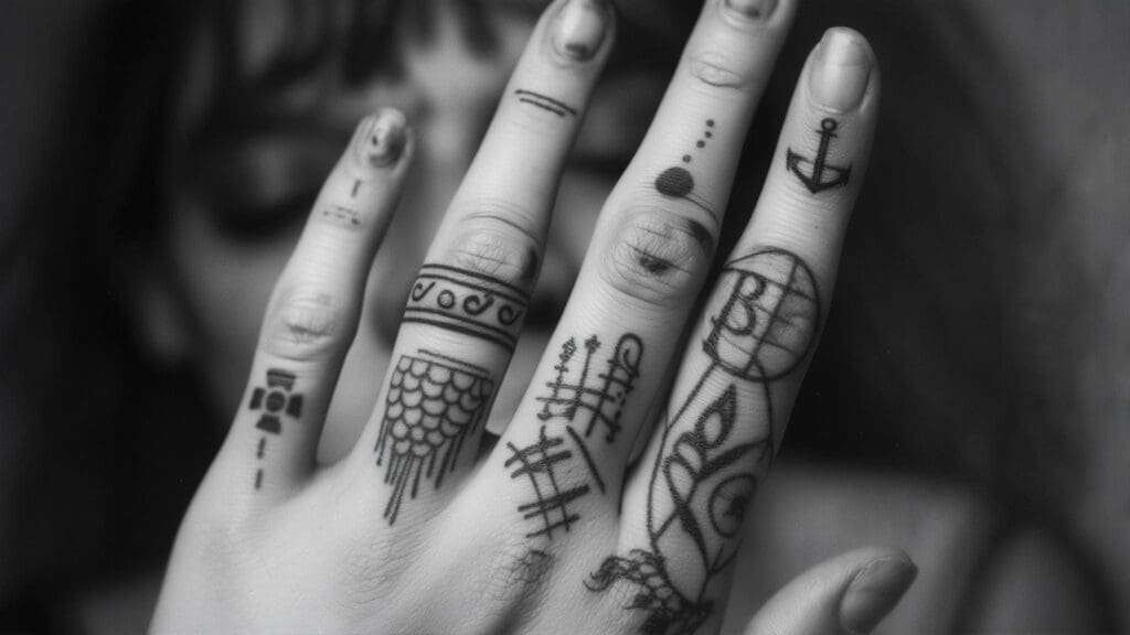 finger tattoo ideas
