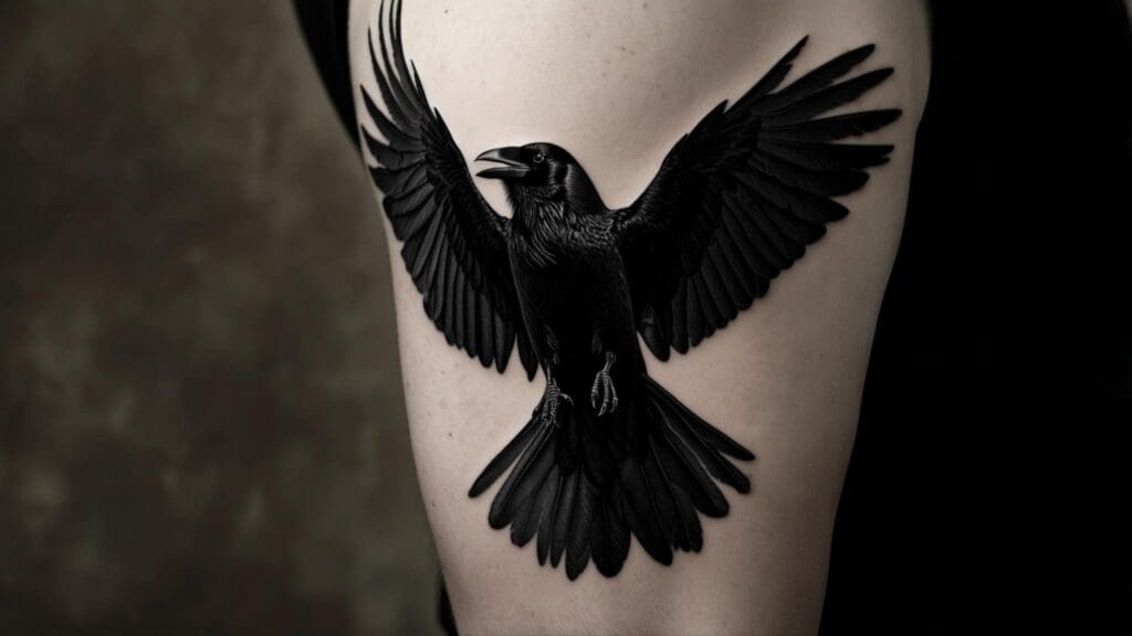 crows tattoo meaning
