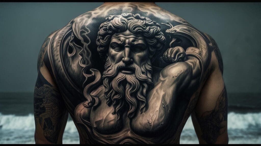 poseidon tattoo