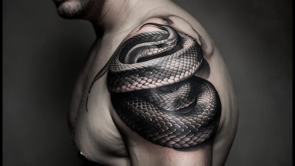men tattoo ideas shoulder