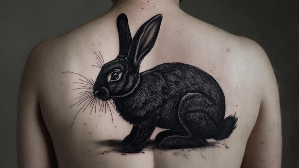 Black Rabbit Tattoo