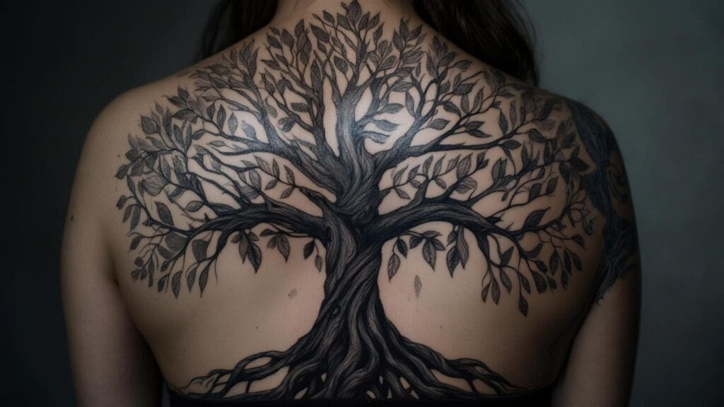 family tree tattoo