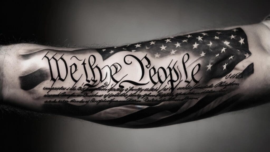 we the people tattoo