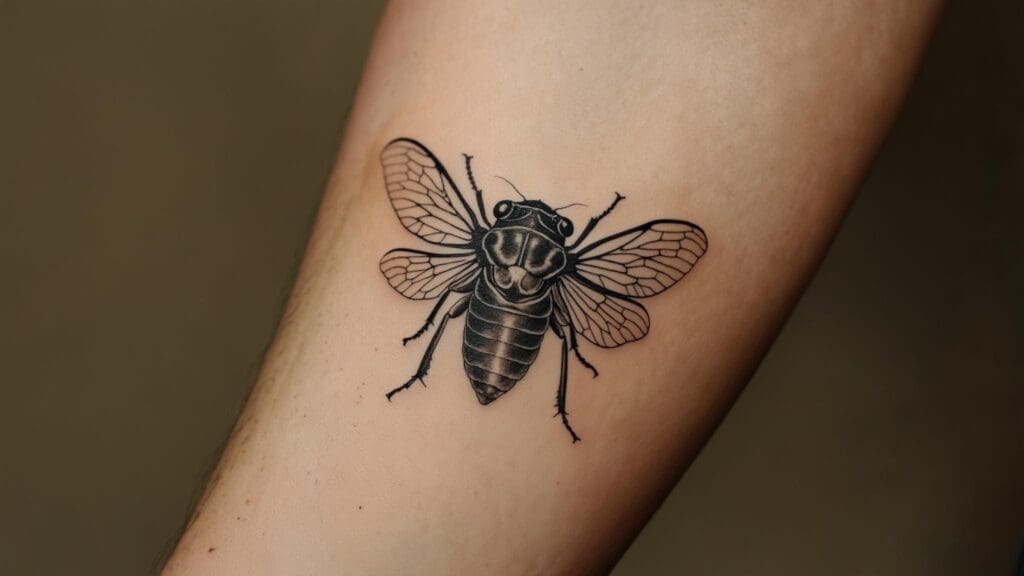 cicada tattoo