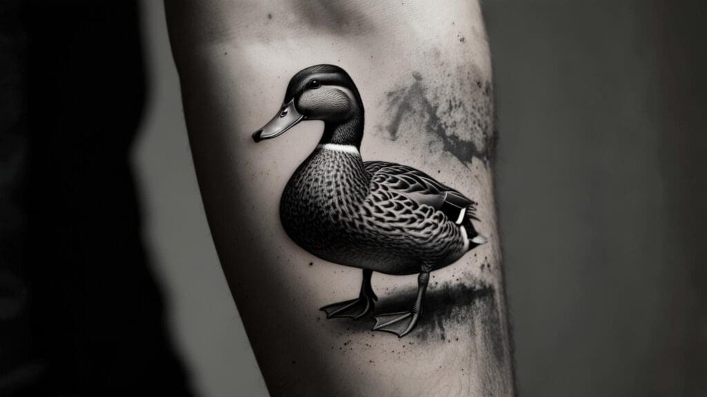 duck tattoo