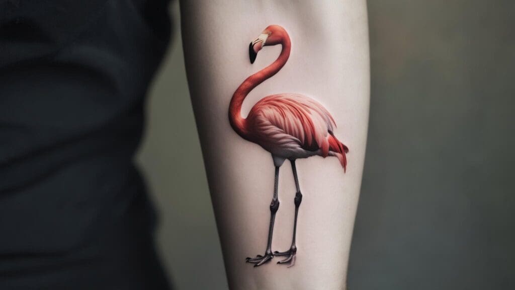 flamingo tattoo