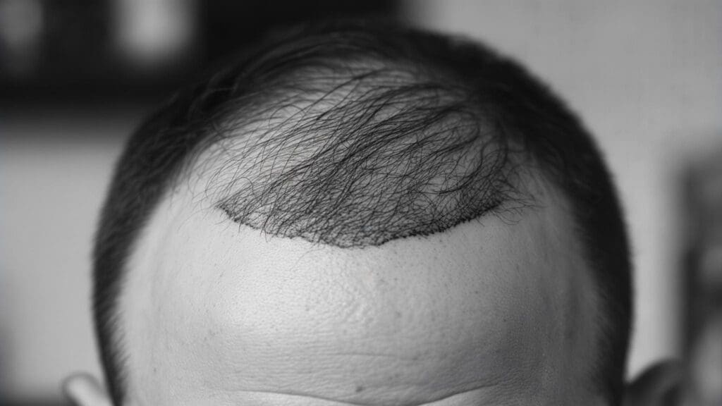 hairline tattoo
