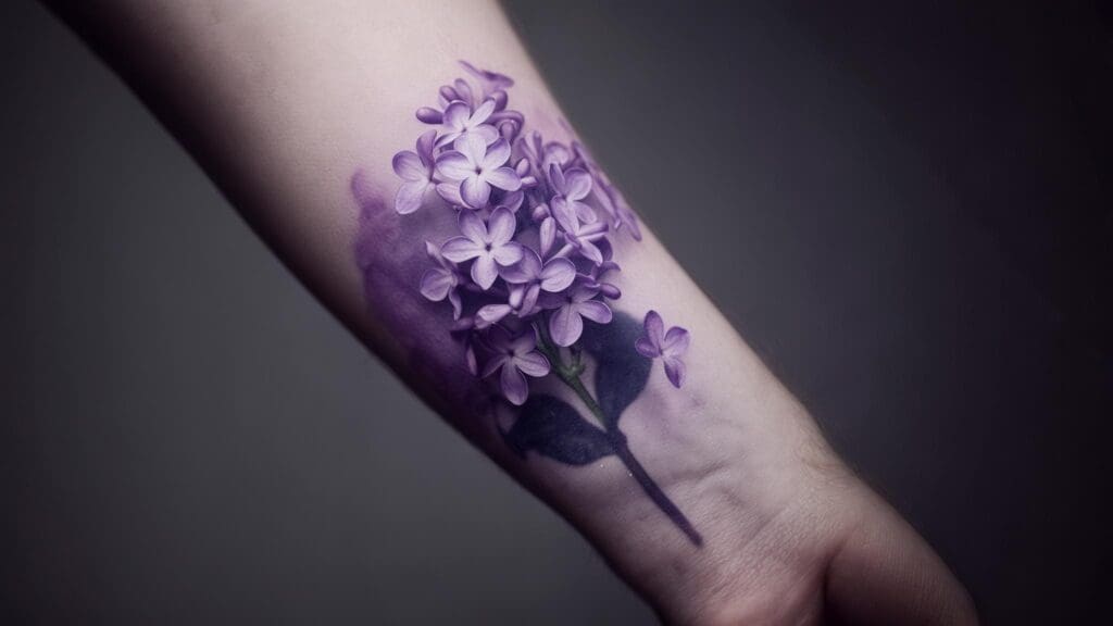 lilac tattoo