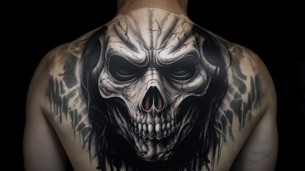 mask tattoo
