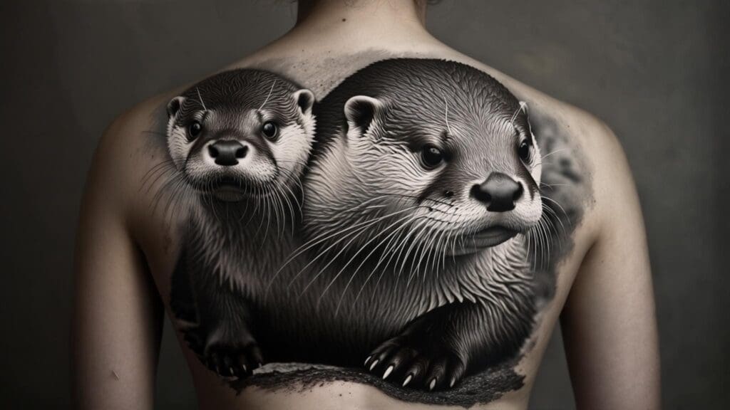 otter tattoo