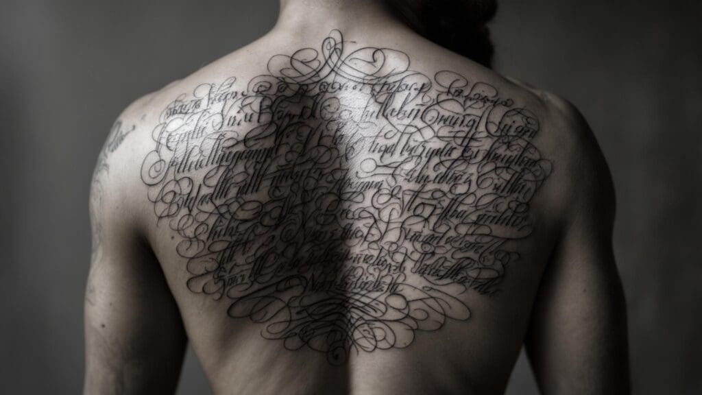 script tattoo