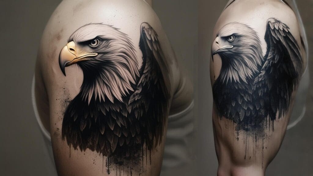 traditional eagle tattoo