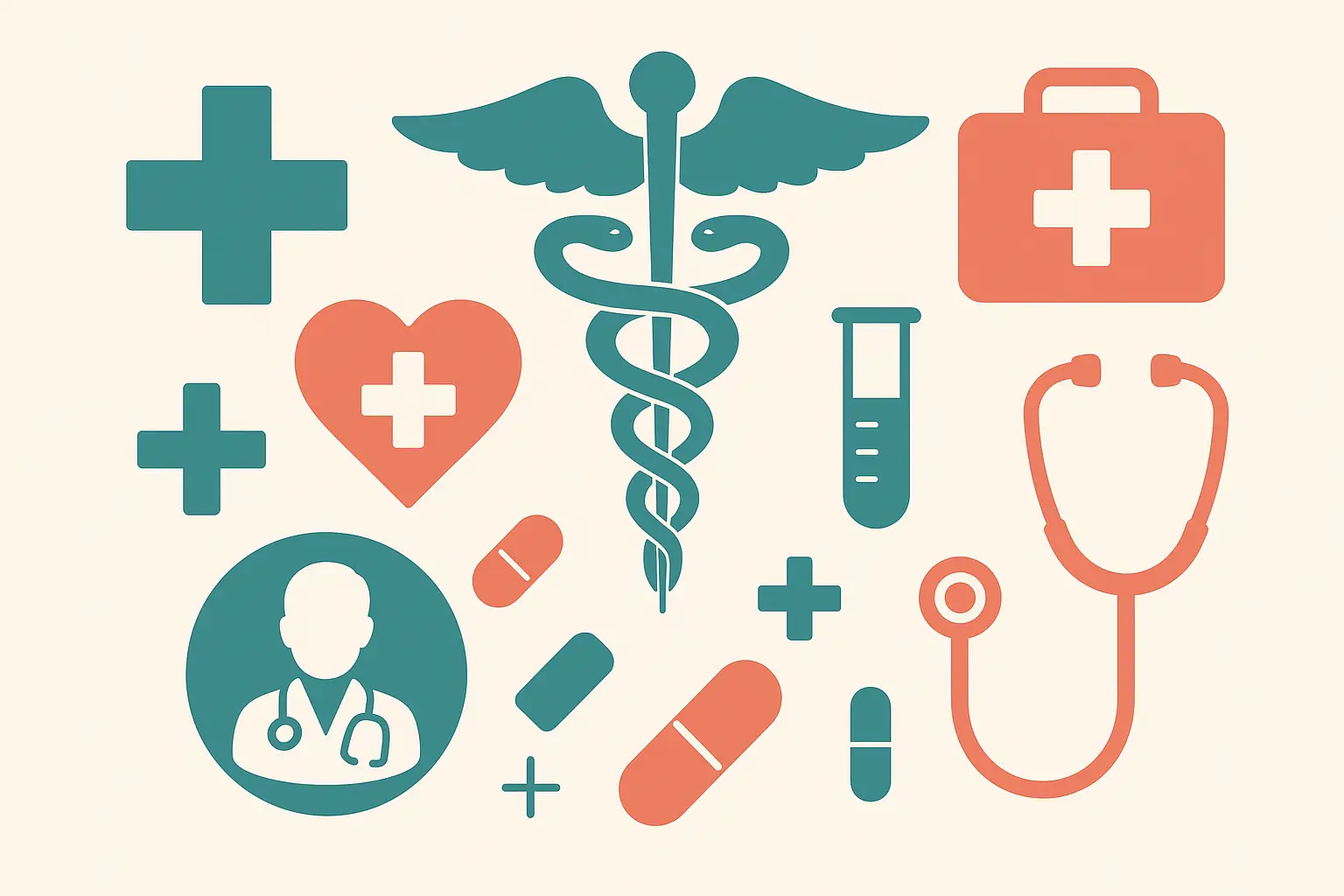 Custom medical equipment layout tattoo
