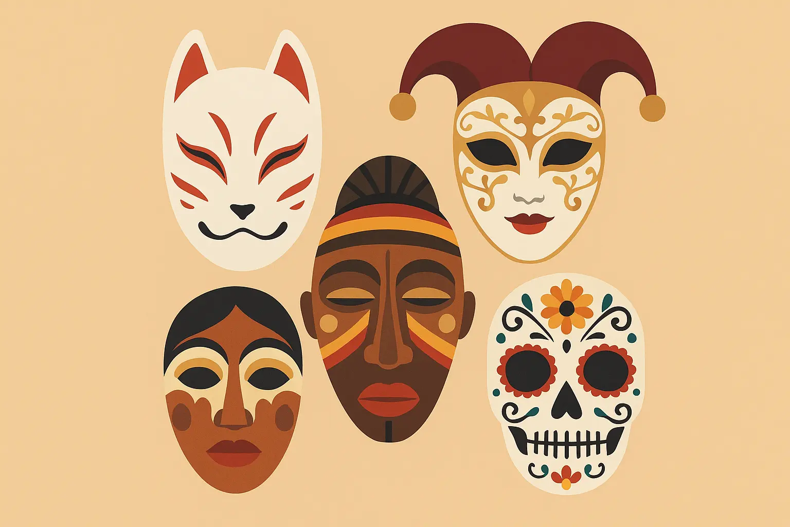 Mask tattoo design considerations chart