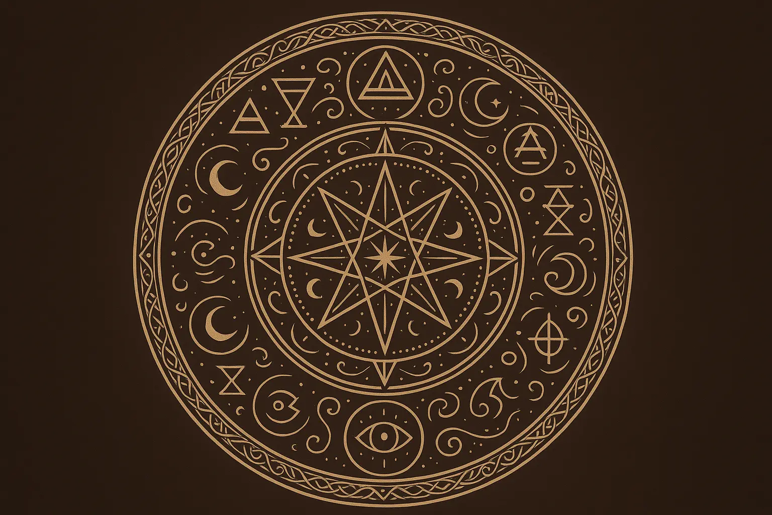 Domain expansion circle tattoo design