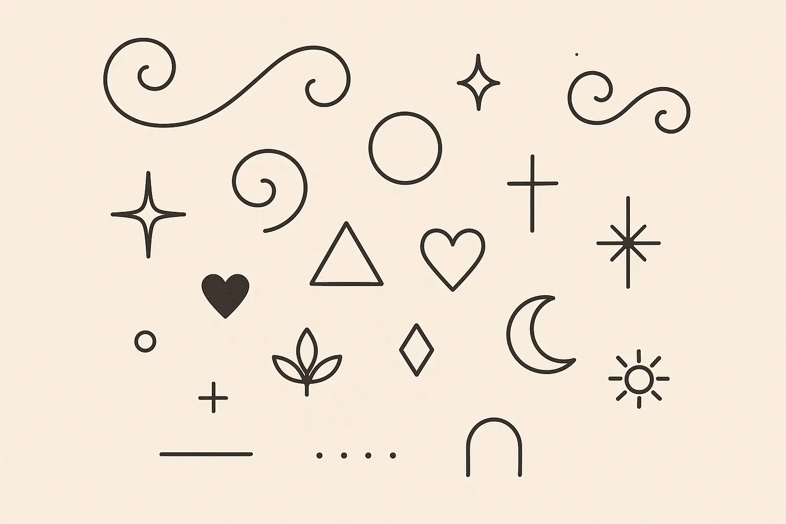 Minimalist JJK tattoo designs