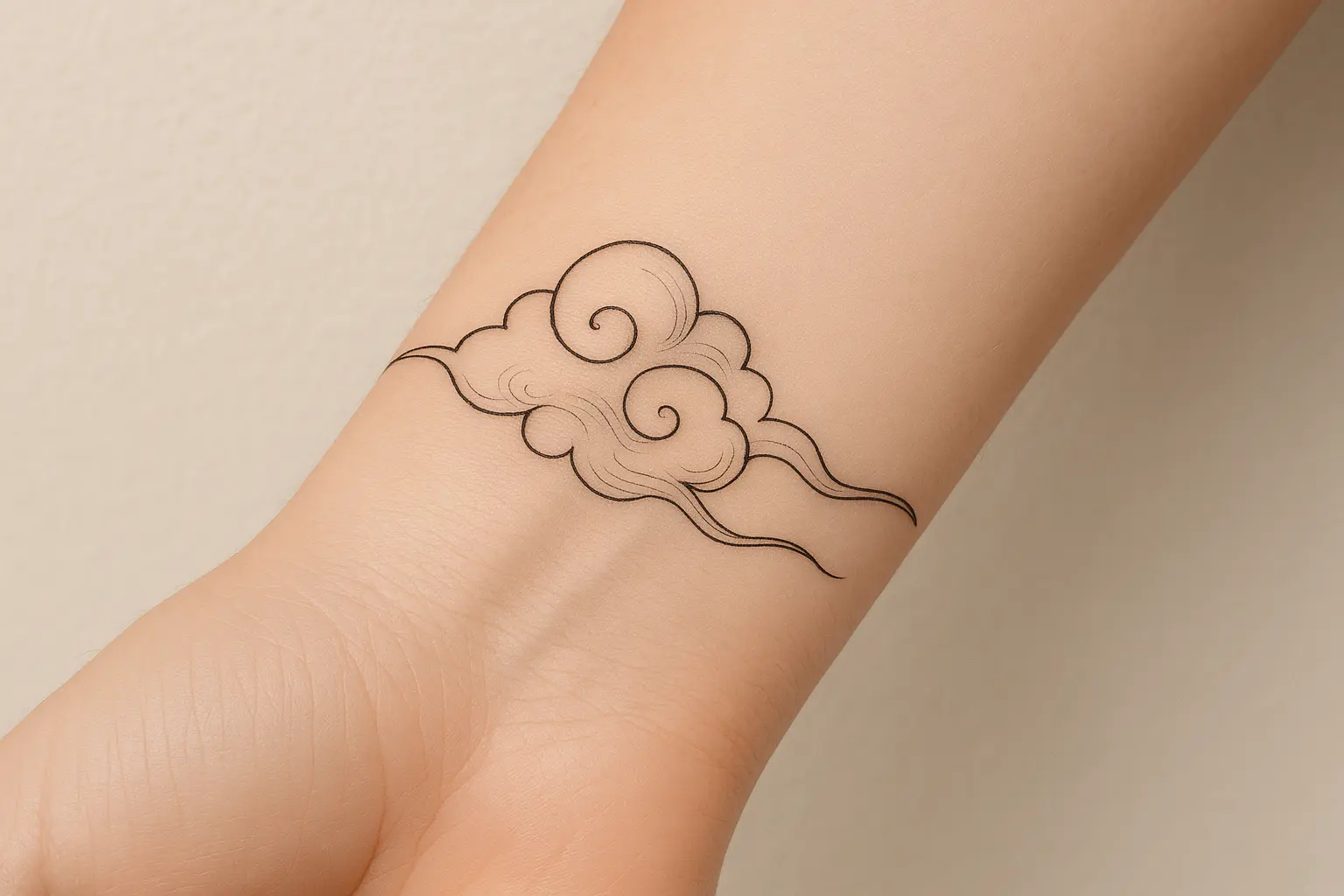 Wrist cloud wisps