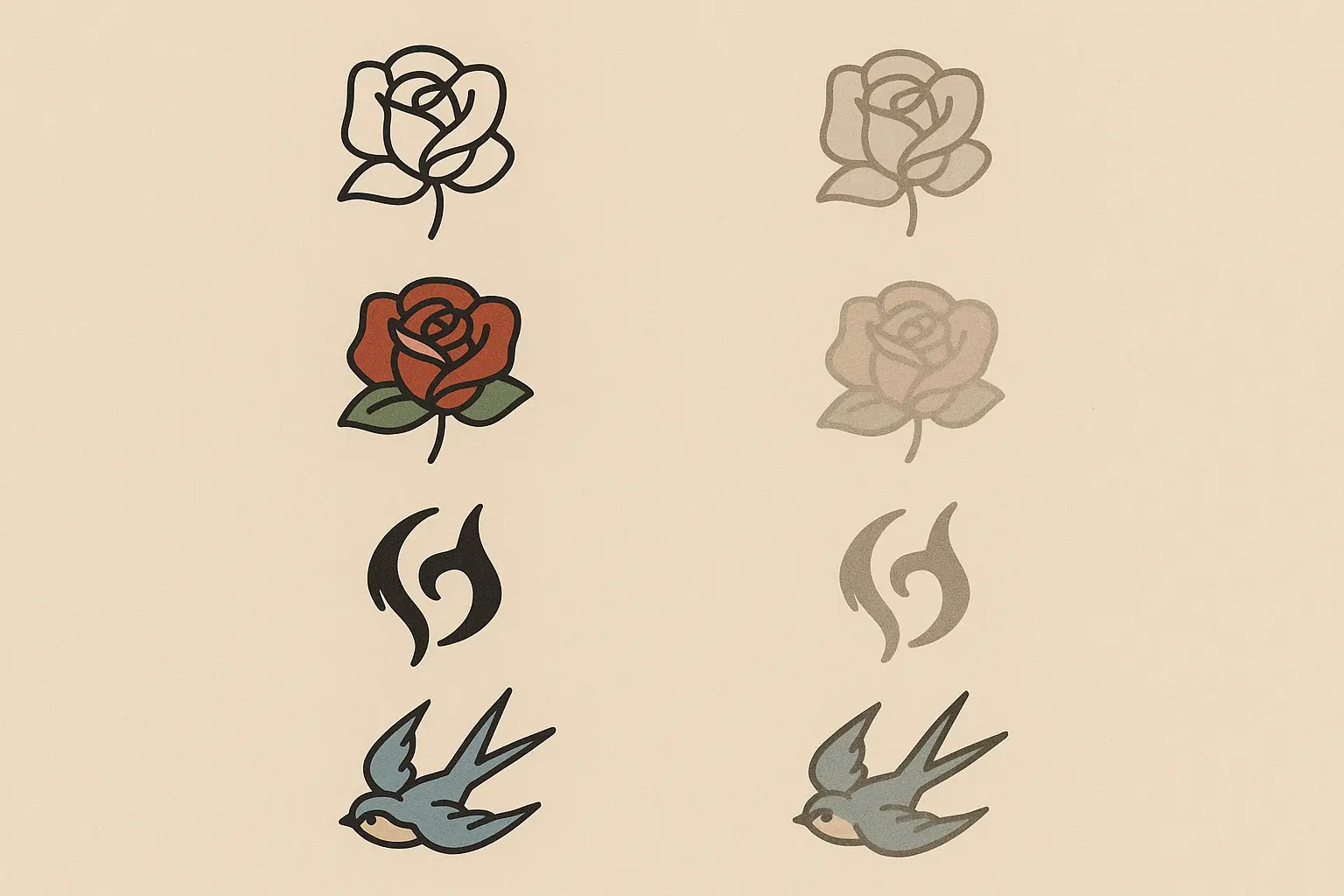 Japanese wave tattoo design performance analysis