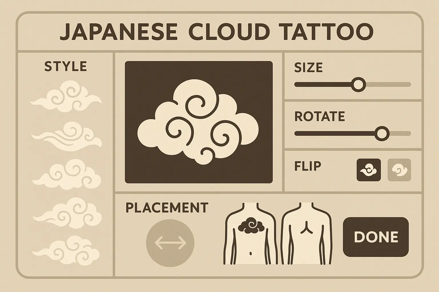 Tattoo Generator IQ design process