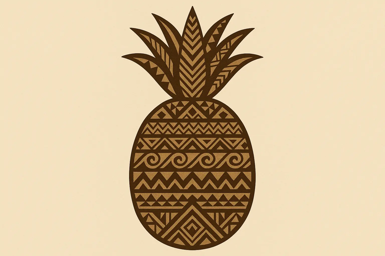 Modern Hawaiian fusion tattoo blending traditional and contemporary styles