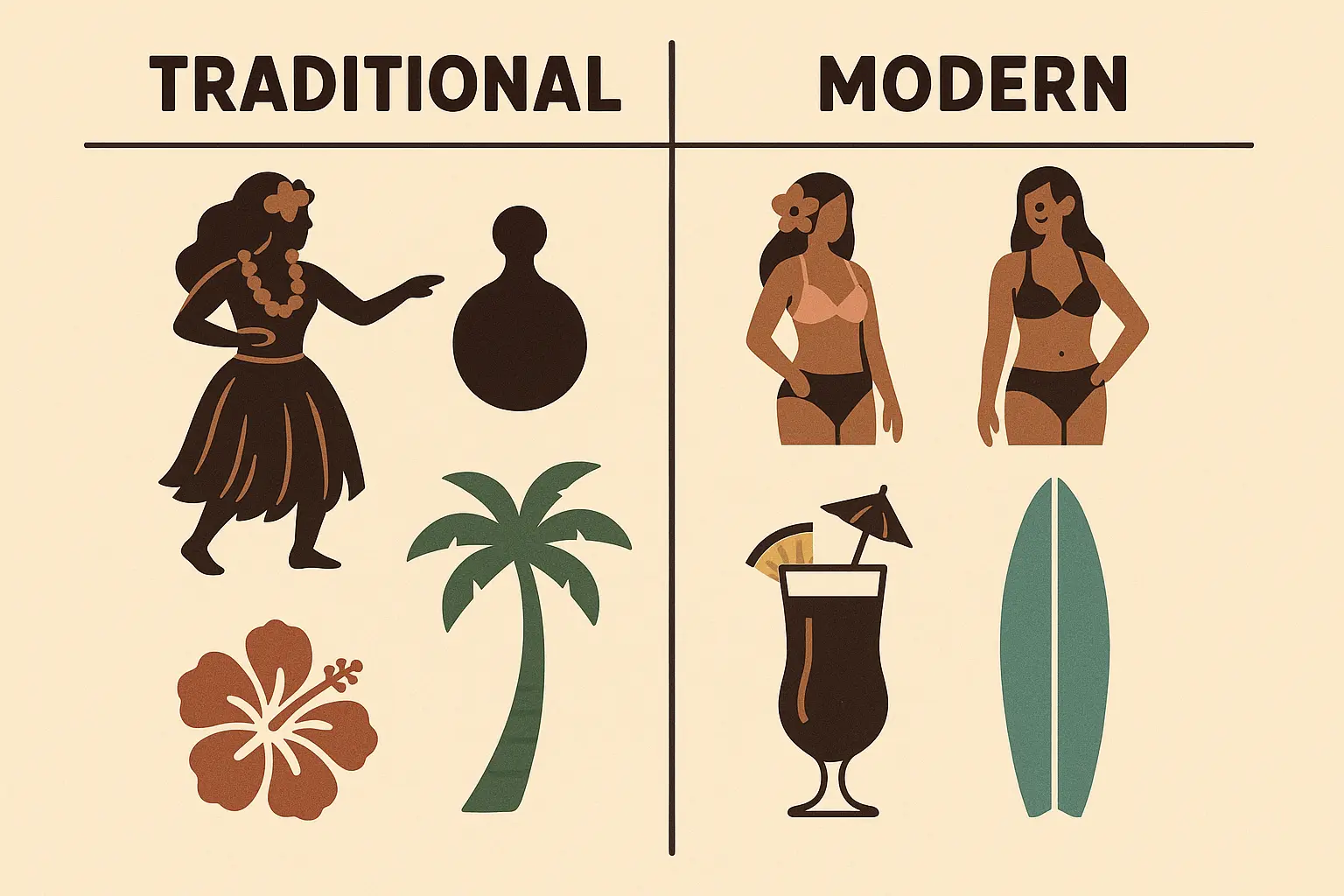 Hawaiian tattoo cultural respect and artistic expression comparison