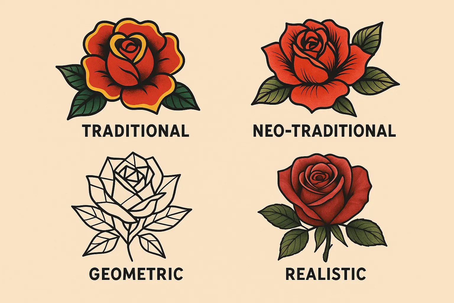 AI tattoo generator flower designs customization