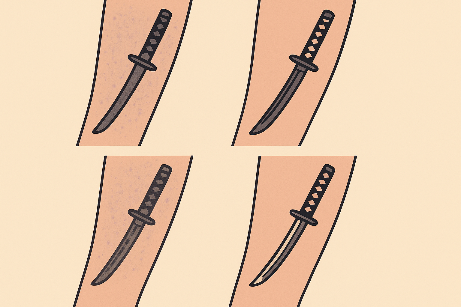 Tattoo Generator IQ perfect katana tattoo design vision