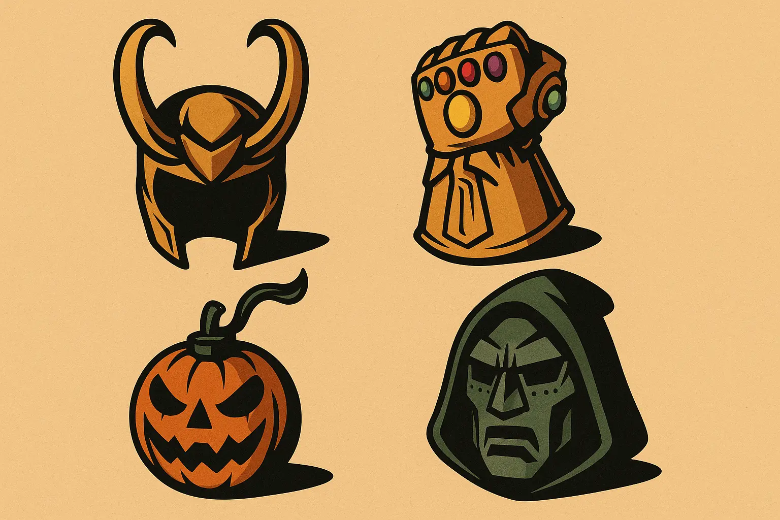 Marvel villain tattoo design examples